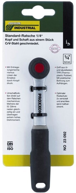 Proxxon - Standardratsche 1/4' - 23092