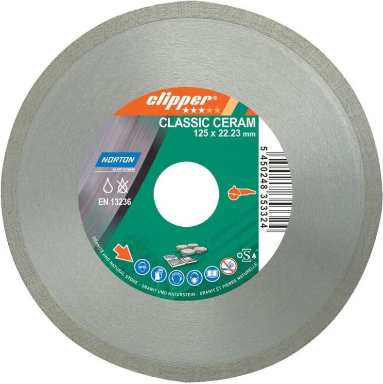 Clipper Diamant Sägeblatt Classic Ceramic (vormals Classic Ceram), Ausführung: 115 x 22,23 mm