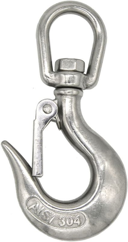 Hängesessel Drehwirbel 5x115mm 150kg Karabiner Swivel Hängematten Befestigung
