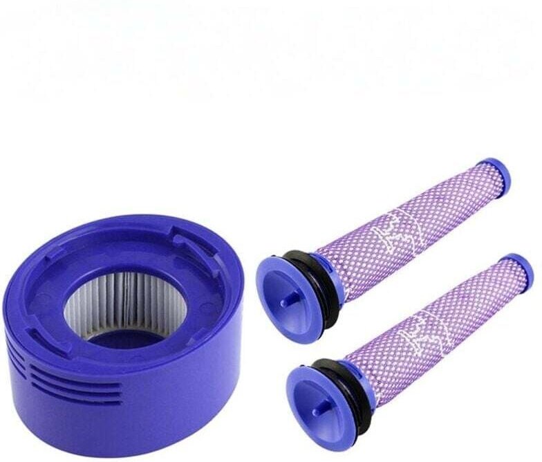 Ersatzfilter für Dyson V7 V8 Animal Absolute Akku-Staubsauger, Motorkopf, entspricht den Teilen 965661-01 und 967478-01