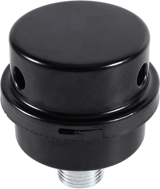 Schalldämpfer mit Filter und G1/2-Gewindeanschluss für ölfreien Luftkompressor