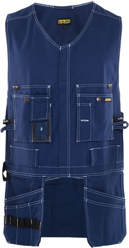 Arbeitsweste mit Werkzeugtasche 3105 Marine XL
