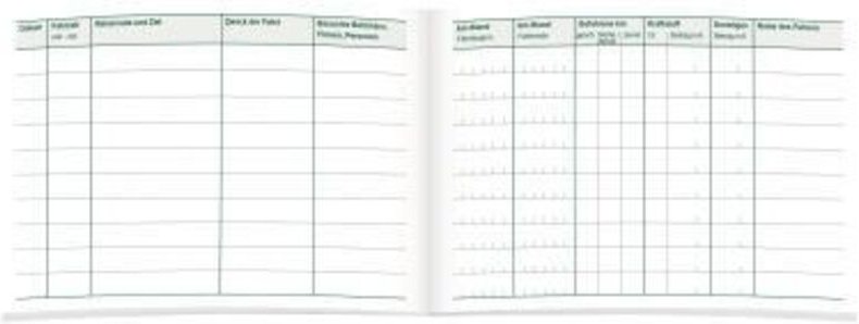 Fahrtenbuch DIN A6 quer PKW 32 Bl. 2 St./Pack.