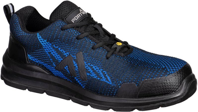 ESD-Komposit-Schuh S1ps ESD Sr Fo - Größe 41 - Marine/Royal - Portwest