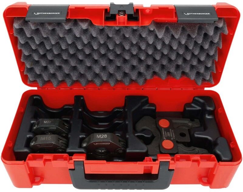 ROTHENBERGER Pressring Set Compact, M, 15-22-28mm - 1000005055