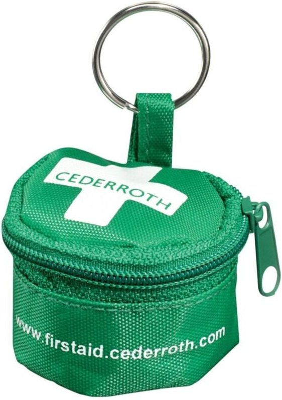 Beatmungsmaske im Schlüsselringetui - Cederroth