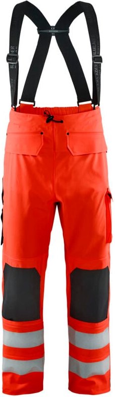 Hochsichtbarer Regenhose Niveau 2 1302 - Neonrot L