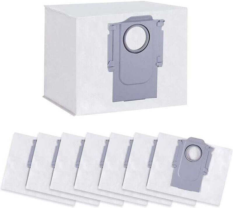8er-Pack Staubbeutel für Roborock S7 MaxV Ultra / S7 Pro Ultra / Q7+ / Q7 Max+ / Q5+ Staubsauger-Dock, 3 l große Kapazit...