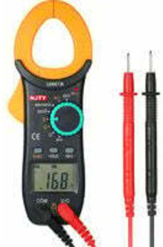 Digitales Zangenamperemeter, automatische Bereichswahl, 2000 Messpunkte – Kapazität, Durchgang, akustisches Signal, Mult...