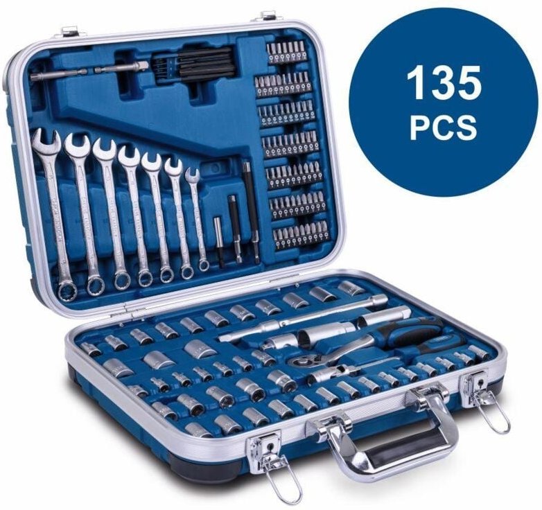 Scheppach - Werkzeugkoffer 135 Stuck tb170