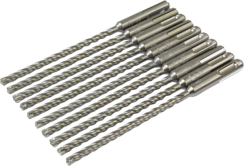 Makita HM Bohrer NEMESIS II Ø 6,5 mm, Länge 165 mm, SDS-plus, 10 Stk.