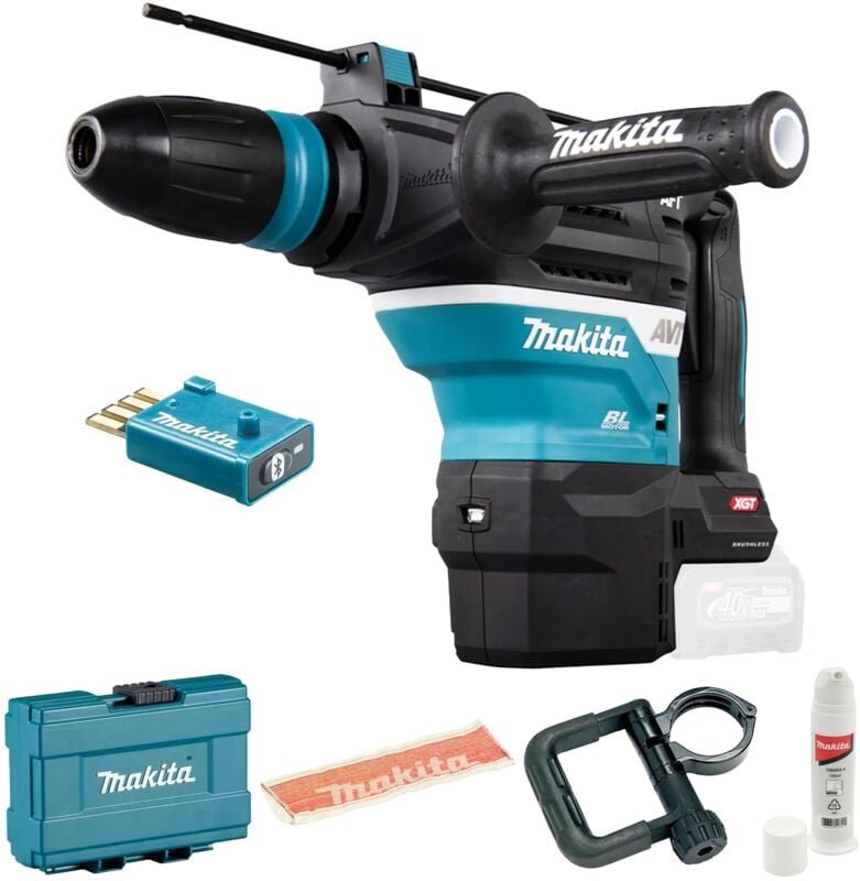 Sds+ 40V max xgt Bluetooth Meißelhammerbohrer Makita ohne Akku oder Ladegerät - Box - HR005GZ01