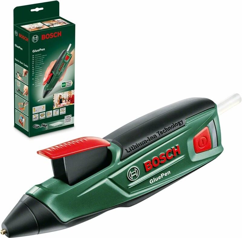 Akku Heißklebepistole GluePen (3,6 Volt, mit 4 Klebesticks Ultrapower) - Bosch