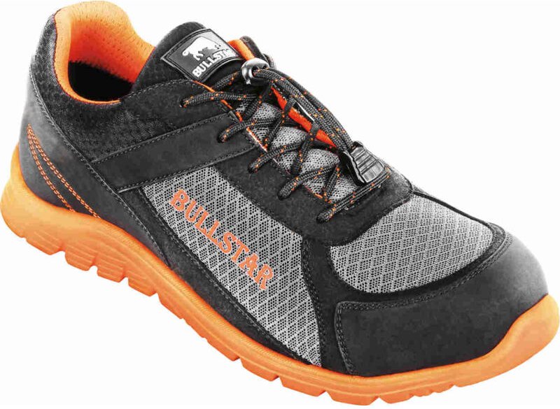 Thumbnail - Willax - Bullstar Sicherheitsschuh ultra S1)PS (Farbe schwarz/orange, Größe 42)
