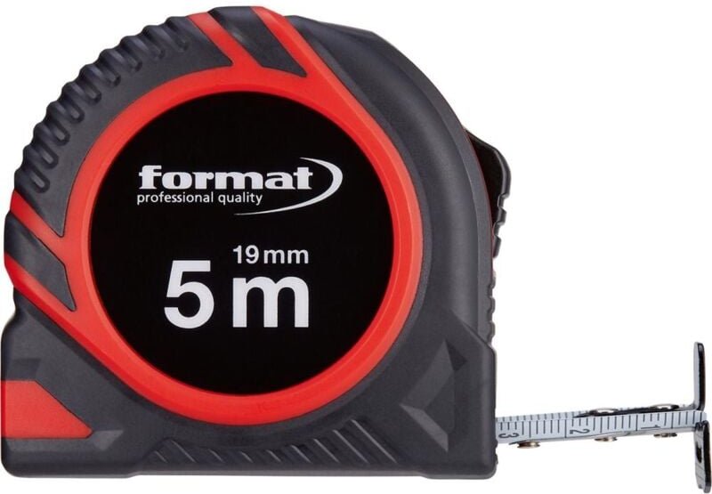 Taschenbandmaß 2mx16mm weiß Format