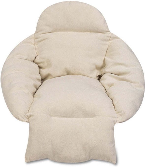 Storchennestkissen ecru