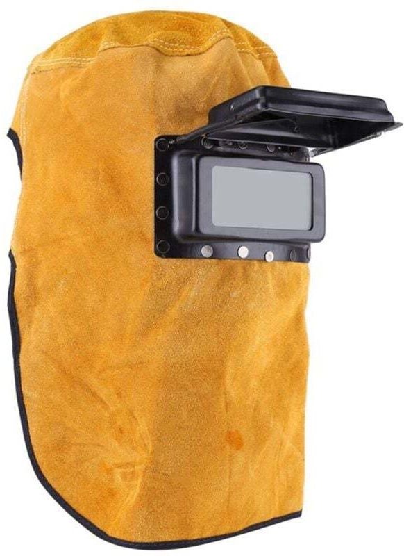 Verdunkelnder Schweißhelm mit Visier, atmungsaktiver Schweißhelm mit hochklappbarer Abdeckung, schweißabsorbierend, komf...