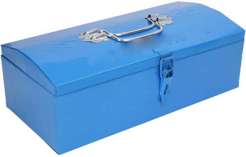 Werkzeugkasten, Werkzeugkasten mit großem Fassungsvermögen und Schloss, tragbarer Ausrüstungsorganizer für Reparaturarbe...