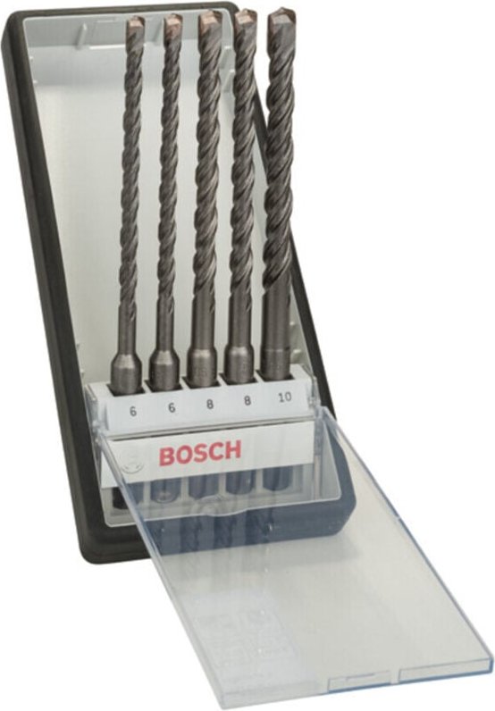 Thumbnail - Bosch Hammerbohrer-Set SDS plus-5 Robust Line, 5-teilig, 6 - 10 mm