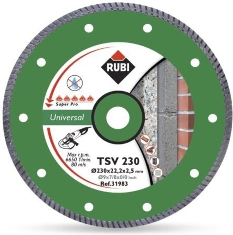 Rubi - Diamantscheibe tsv 230 pro 25918