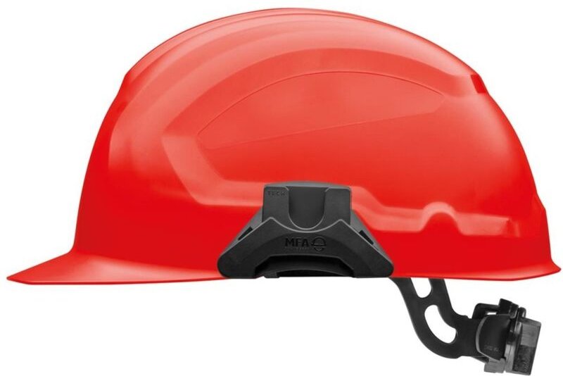 Schutzhelm Cross Electric Drehverschluss, Größe ii, rot - Schuberth
