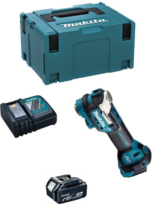 Multi-Cutter MAKITA DTM52RTJ1 (1 x 5,0Ah + DC18RC + MAKPAC 3)
