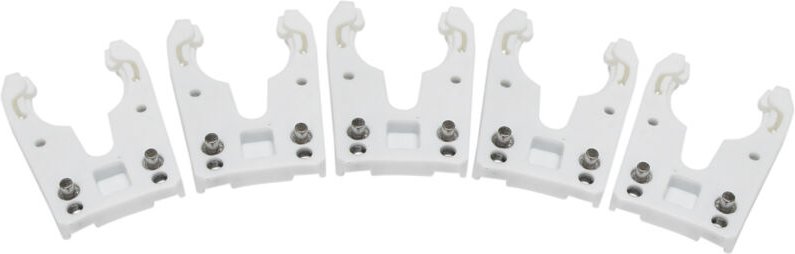 5 Teile / Los ISO30 Werkzeug Halter Clamp Iron + abs Flammensichere Gummi Klaue