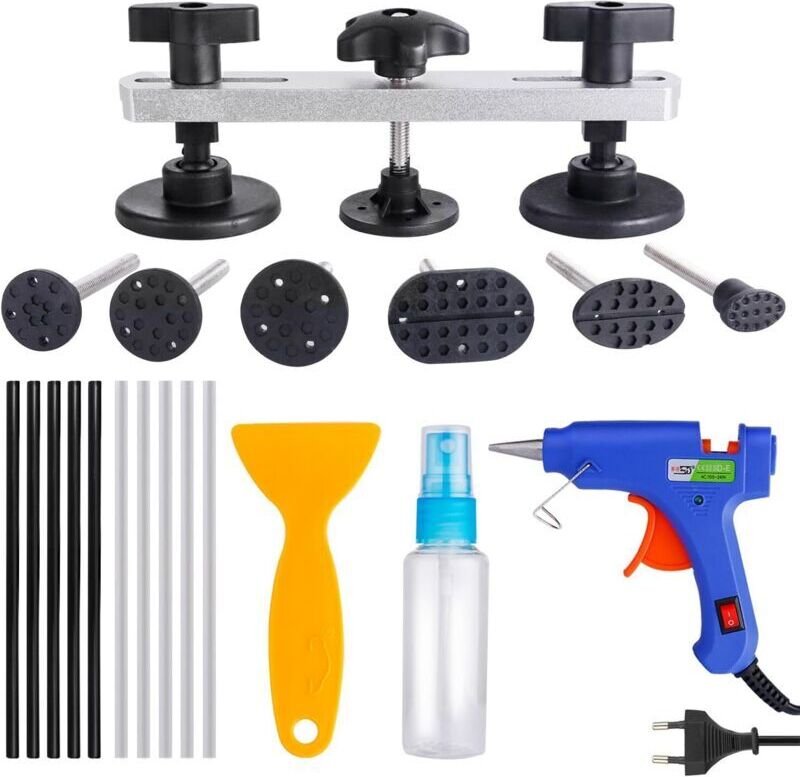 Karosserie-Ausbeulset, Werkzeug zur Ausbeulung, lackschadenfreies Ausbeulset für Autos