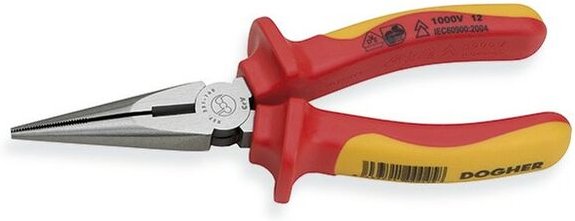 Isolierte Halbrundzange, vde, 200 mm Dogher 251-200