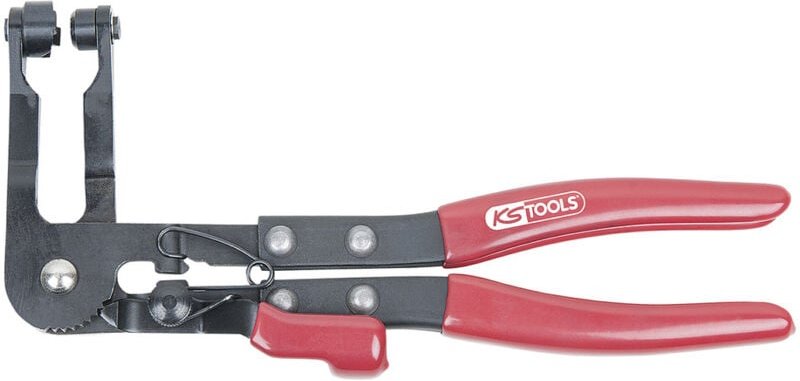 Schlauchschellenzange, abgewinkelt