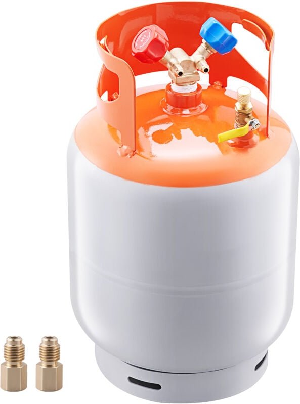 Mophorn Kältemittel-Rückgewinnungstank, 50 lbs Fassungsvermögen, tragbarer 400-psi-Zylinder mit Y-Ventil zur Flüssigkeit...