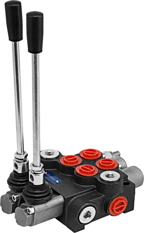 Vevor 2 Spool Hydraulikventil Handhebelventil, 11GPM directional control valve adjustable, 6,3 kg Hydraulische Venti val...