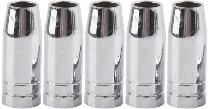 Universelles MIG-Schweißgerät, MIG-Schweißzubehör, Schweißdüsen-Diffusor-Zubehör, 5-teiliges Set