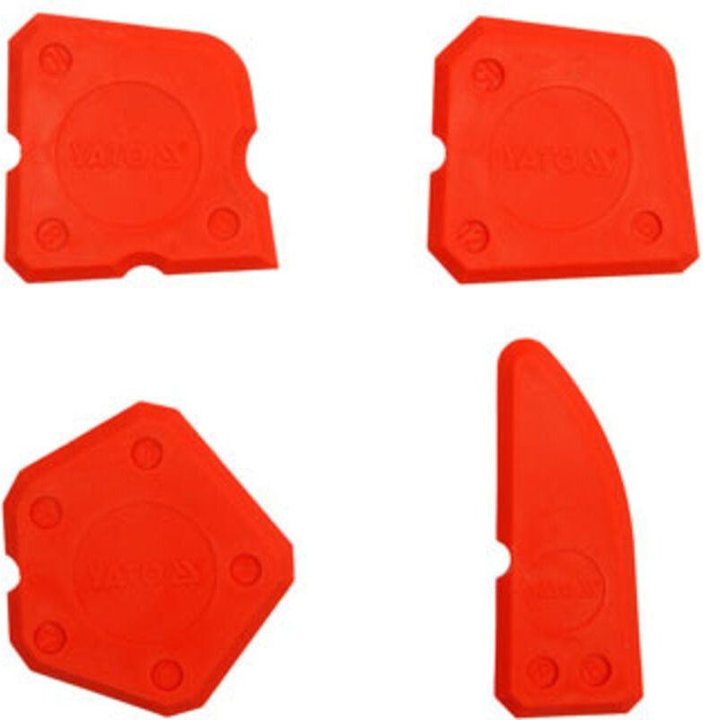 Silikonspatel 4 Stück 100 mm YT-5261 Yato