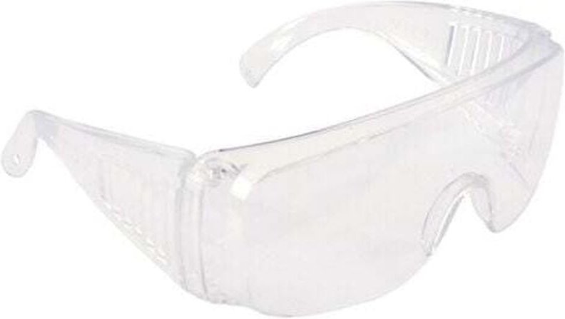 Transparente Schutzbrille in Einheitsgröße