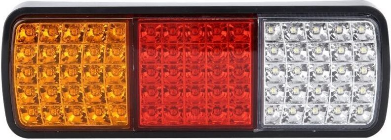 75-LED-12V-Rückleuchte für Anhänger, LKW, Brems- und Rückfahranzeigeleuchte,