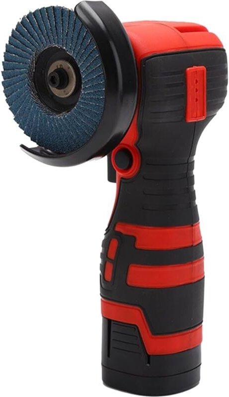 16,8-V-Akku-Winkelschleifer mit drehzahlvariablem Motor zum Schneiden und Polieren, geeignet für Heimwerkstätten und Hob...