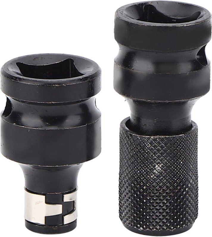 Eosnow - 1/2 1/4 Zoll Schraubenschlüssel Sechskantschaft Bohrfutter-Umrüstsatz Vierkant-Wechsel-Steckschlüssel-Adapter-U...