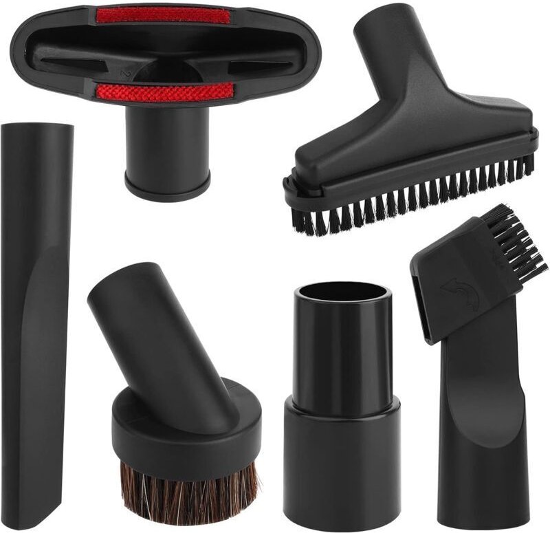 6 Stück Staubsaugerzubehör - Staubsaugerdüse - Universal-Staubsaugerbürste für Möbel Staubsaugerbürstenzubehör