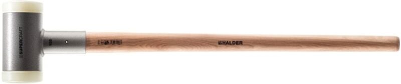 Halder SUPERCRAFT-Vorschlaghammer, schwingungsdämpf. ergon. Hickorystiel, 100 mm, Kopf 265 mm, 9300 g
