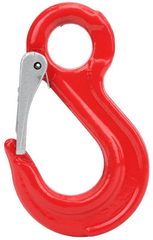 Eosnow 2 Tonnen runder Hebehaken mit fester Öse und Riegel aus legiertem Stahl für den Schiffsbau