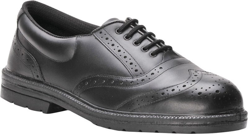 Stadt-Schnürschuh Brogue Steelite S1p Farbe: Schwarz Größe 39 - Portwest