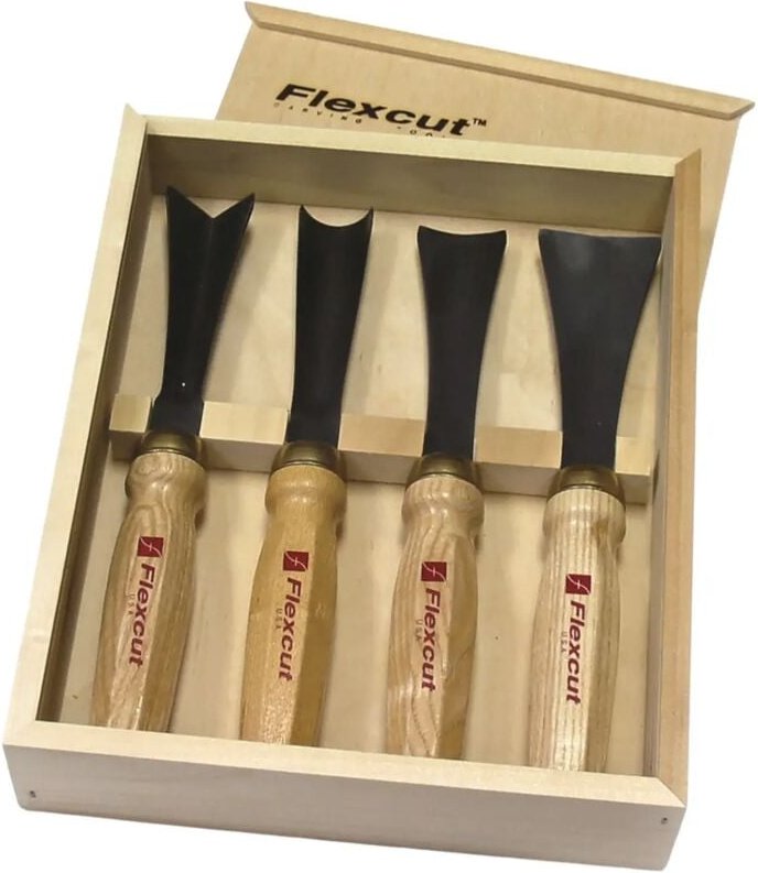 Professionelles FLEXCUT MC175 Schnitzwerkzeug-Set