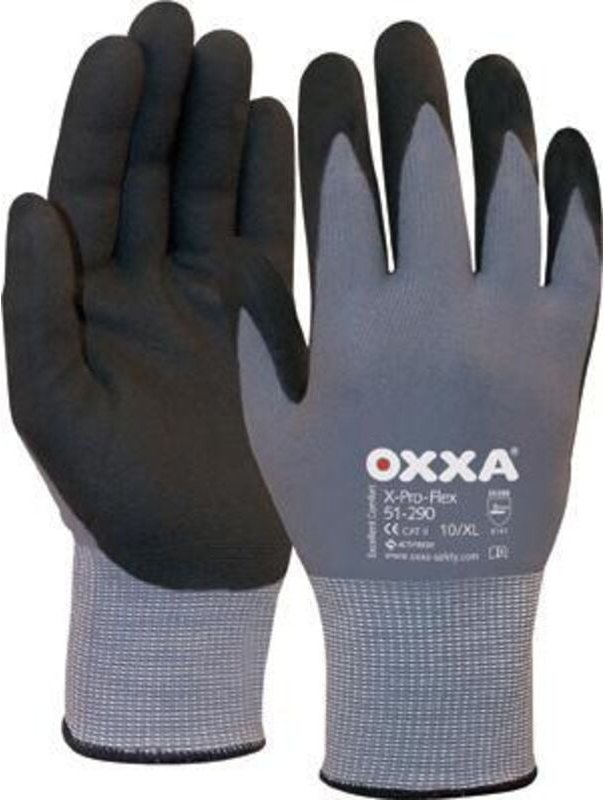 OXXA Handschuh X-Pro-Flex NFT, Gr. 9, schwarz 12 Stk
