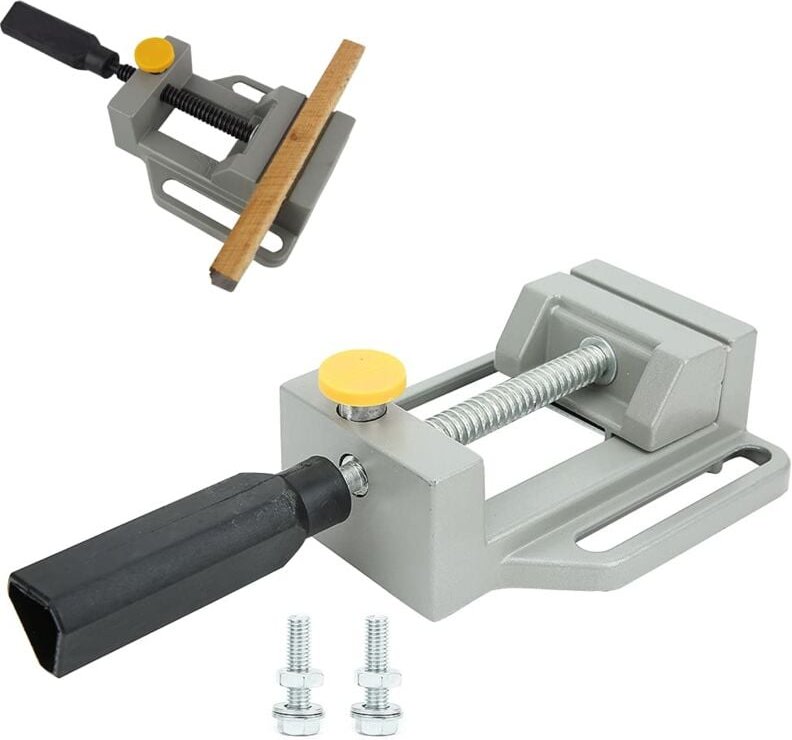 Ej.life - Werkzeuge Bohrer Schraubstock, Universal Mini Bohrer Schraubstockklemme Tisch Schraubstock, Tisch Schraubstock...