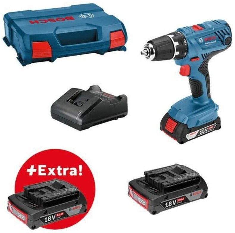 Bohrmaschine mit Schraubfunktion BOSCH Professional GSR 18V-21 18 V