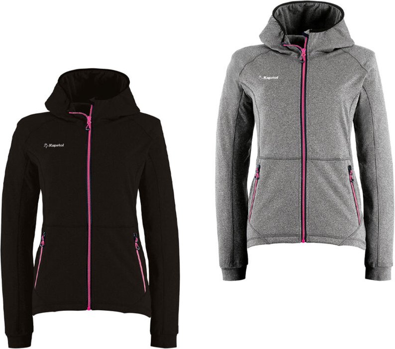 Cloud Arbeits-Sweatshirt für Damen - l - Schwarze - Kapriol