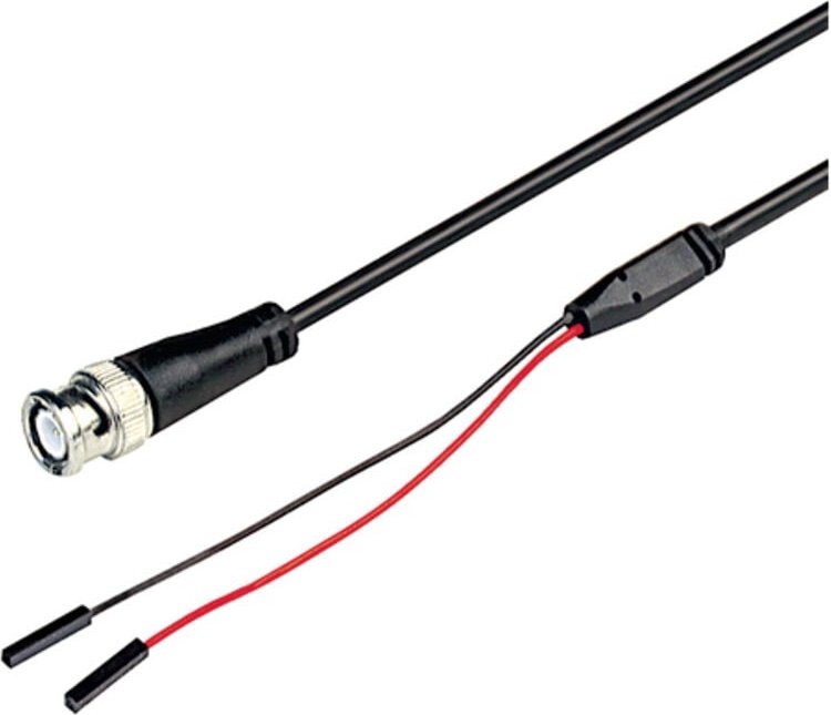 SKS Hirschmann BNC AL 0,64 BNC-Messleitung 1.20 m Schwarz