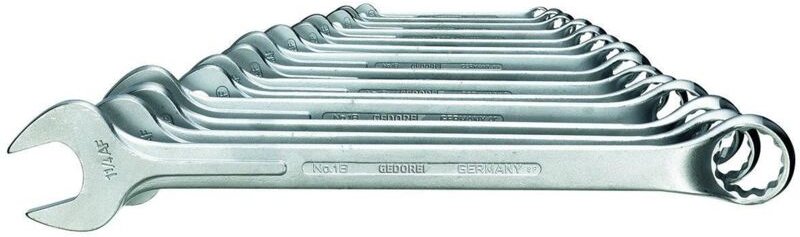 Ring-Maulschlüssel-Satz 14-tlg. 5/16-1.1/4 - Gedore