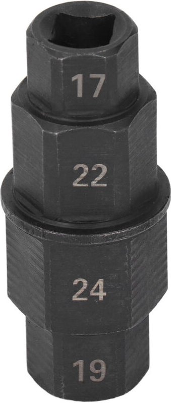 Eosnow - Sechskant-Achsenwerkzeug für Motorrder, spezieller Schraubenschlüssel zum Entfernen der Vorderradachse, 17, 19,...